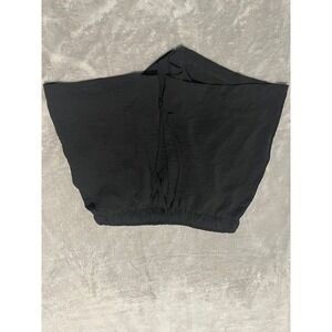 Just Be Black Drawstring‎ Waist Casual Shorts Lightweight Comfy Size S